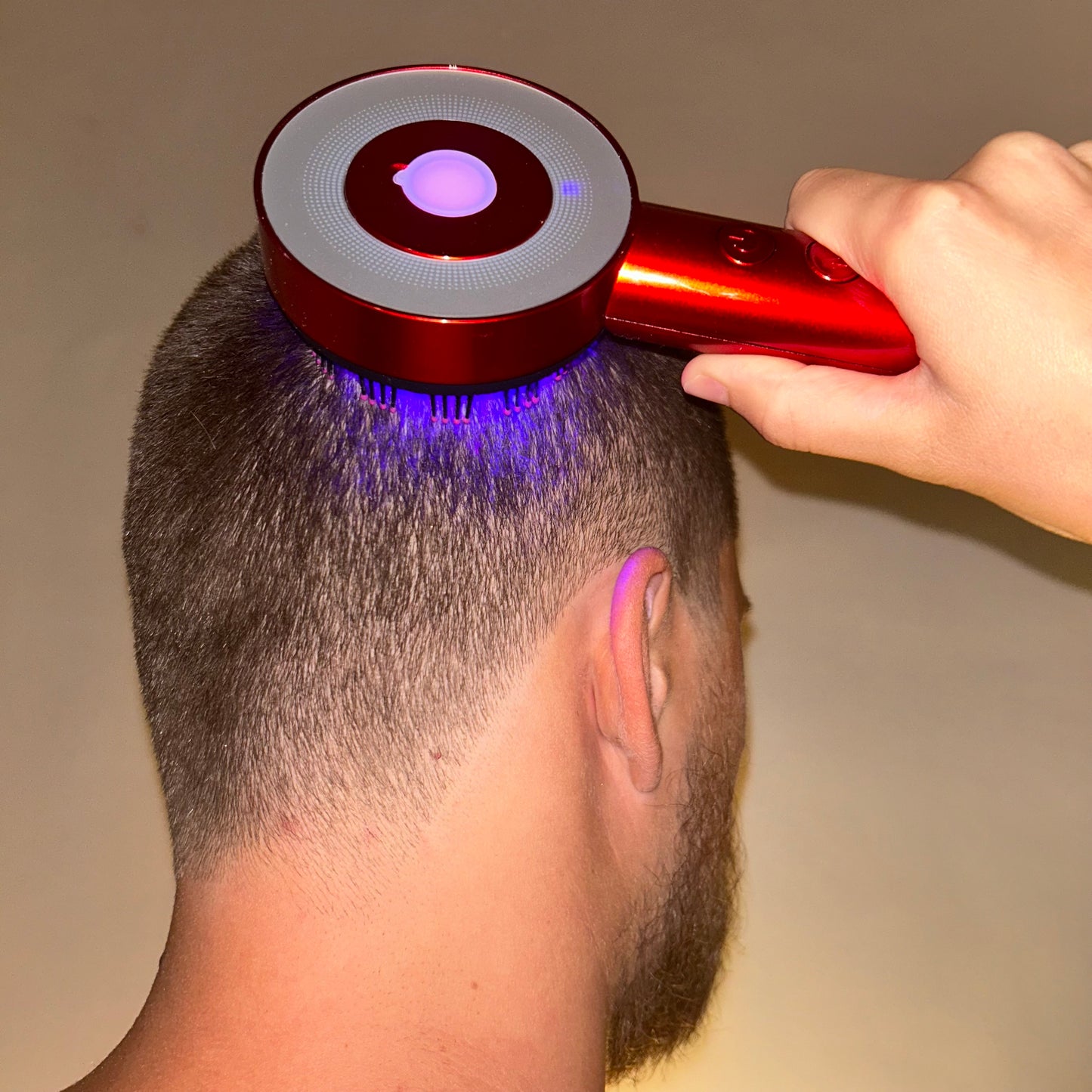 VitalGlow™ Red Light Therapy Massager Brush